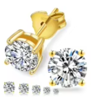 Moissanite Stud Earrings